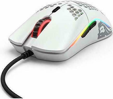 Glorious PC Gaming Race Model O Minus RGB Gaming Mouse 12000 DPI Matte White