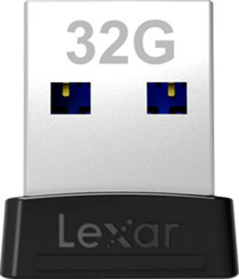 Lexar JumpDrive S47 32GB USB 3.1 Stick Black