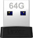 Lexar JumpDrive S47 64GB USB 3.1 Stick Black