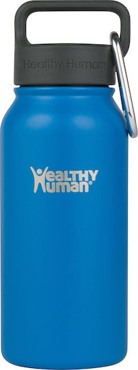 Healthy Human Stein Bottle Ανακυκλώσιμο Μπουκάλι Θερμός Ανοξείδωτο BPA Free 475ml Μπλε με Θηλιά