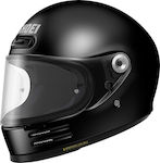 Shoei Glamster Black Motorcycle Helmet Full Face ECE 22.05 1350gr with Pinlock 01GLAMBLK