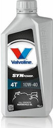 Valvoline SynPower 4T Sintetic Ulei de motocicletă pentru motoare în patru timpi 10W-40 1lt