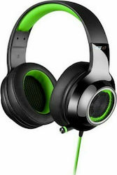 Edifier G4 Over Ear Gaming Headset with Connection USB Black/Green