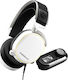 SteelSeries Arctis Pro + GameDAC Over Ear Gaming Headset with Connection 3.5mm / USB White