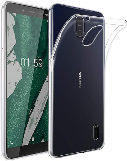 Back Cover Σιλικόνης Διάφανο (Nokia 1 Plus)