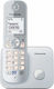 Panasonic KX-TG6811 mit Freisprechfunktion Silber