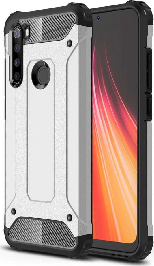 Tough Armor Back Cover Ασημί (Redmi Note 8) Skroutz.gr