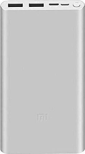 Xiaomi Mi PowerBank 3 10000mAh 18W cu 2 Porturi USB-A Argint