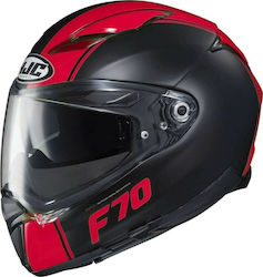 HJC F70 Mago Full Face Helmet with Sun Visor ECE 22.05 MC1SF