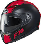 HJC F70 Mago Full Face Helmet with Sun Visor EC...