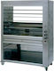 Panaritis K7-135 Hähnchen Rottisserie Grill LPG 14kW mit Abmessungen 60x135x115cm