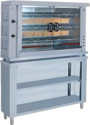 North GASK3S Pui Rottisserie Grill Gaz lichid 12kW cu Dimensiuni 46x132x175cm