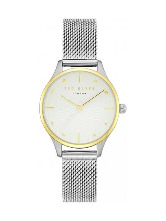 Ted Baker Jessica Watch with Silver Metal Bracelet