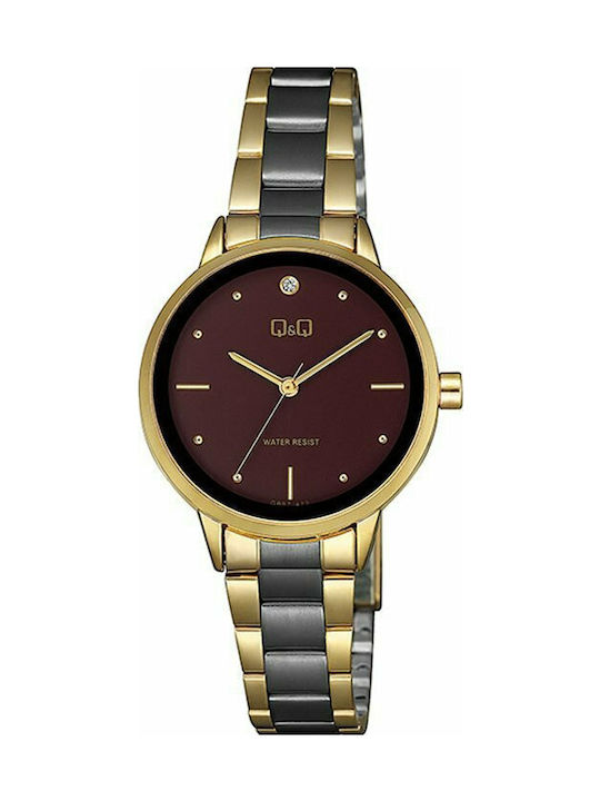 Q&Q Watch with Silver Metal Bracelet