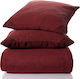 Silk Fashion Four-Seater Sofa Throw 1715 180x350cm Bordo