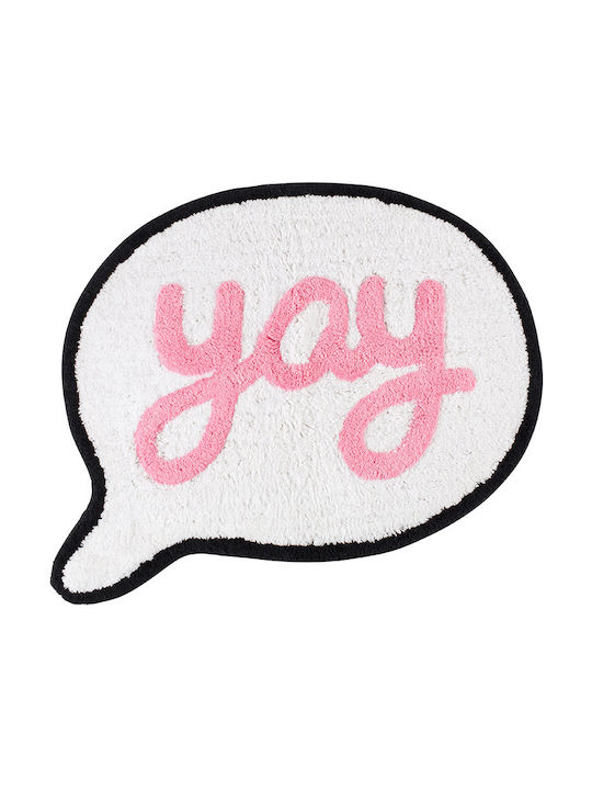 Sass & Belle Say Yay Kids Rug Cotton Roz 50x61cm