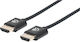 Manhattan HDMI 1.4 High Speed 1080p 120Hz Cable HDMI Male - HDMI Male 3m Black