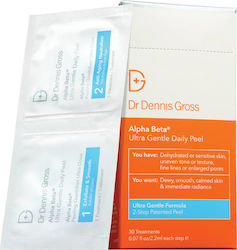 Dr. Dennis Gross Skincare Alpha Beta Ultra Gentle Daily Peeling Προσώπου σε 30 Pads για Ευαίσθητες Επιδερμίδες
