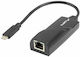 Lanberg NC-1000-02 Αντάπτορας Δικτύου USB-C με Ενσύρματη Σύνδεση Gigabit Ethernet