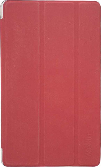 Tri-Fold Flip Cover Κόκκινη (Universal 8")