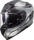 LS2 FF327 Challenger Full Face Helmet with Sun Visor ECE 22.05 1420gr Jeans Titanium FF327CJTU