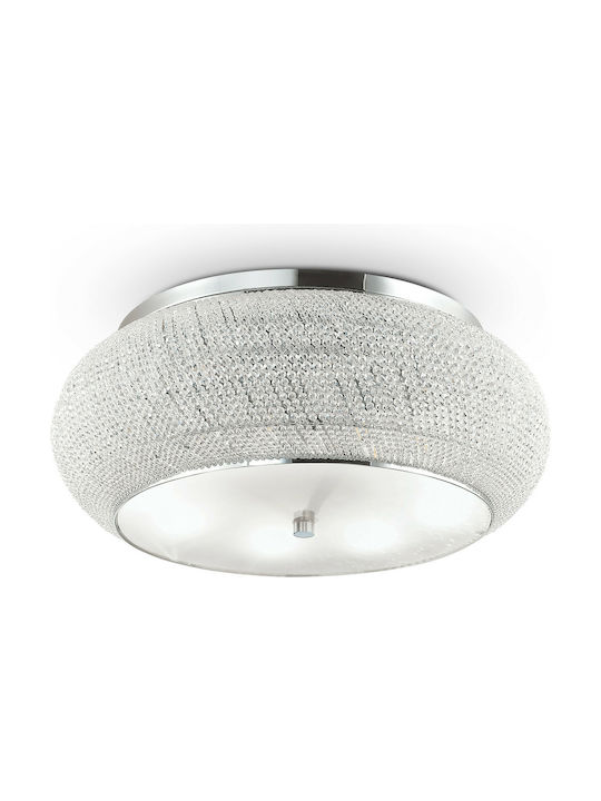 Ideal Lux Pasha Vintage Ceiling Light with Sock...