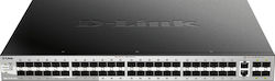D-Link D-Link DGS-3130-54S Managed L3 Switch με 2 Θύρες Gigabit (10Gbps) Ethernet και 48 SFP Θύρες