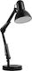 VK Lighting Office Lamp with Foldable Arm for Socket E27 in Black Color