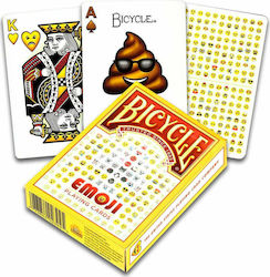 Bicycle Emoji Plasticized Collectable Card Deck