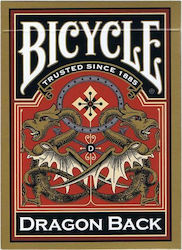 Bicycle Gold Dragon Back Plasticized Collectable Card Deck