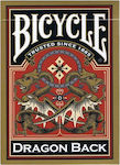 Bicycle Gold Dragon Back Συλλεκτική Τράπουλα Πλαστικοποιημένη