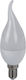 Elmark LED Bulb 6W for Socket E14 and Shape C37 Cool White 500lm