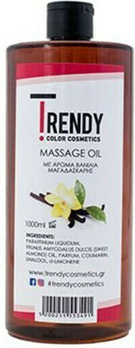 Trendy Color Cosmetics Vanilla Λάδι 1000ml