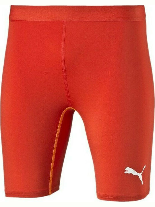 Puma TB Short Tight Pantaloni scurți termici pentru bărbați Roșu