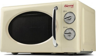 Girmi FM-2105 Φούρνος Μικροκυμάτων με Grill 20lt Μπεζ