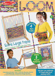 Melissa & Doug Webstuhl Multi-Craft Weaving Loom für Kinder 8++ Jahre