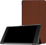 Tri-Fold Flip Cover Καφέ (Lenovo Tab 7 Essential)