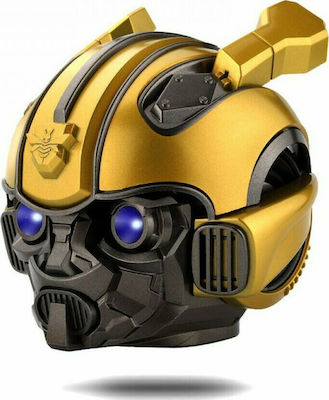 Bumblebee Ηχείο Bluetooth 3W με Ραδιόφωνο Bumblebee Yellow