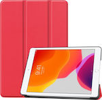 Magnetic 3-fold Flip Cover Synthetic Leather Red (iPad 2019/2020/2021 10.2'') 101118241D