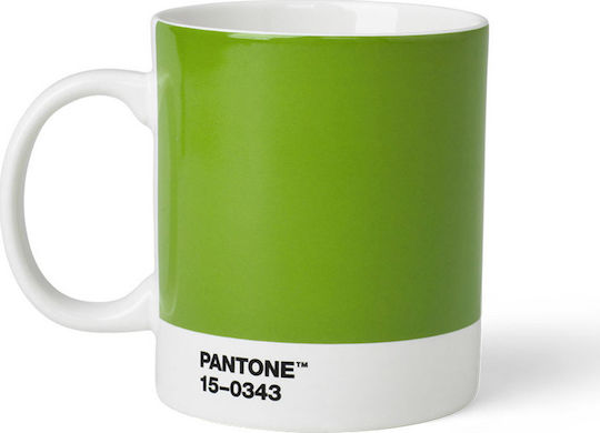 Pantone Lifestyle Κούπα από Πορσελάνη Πράσινη 375ml