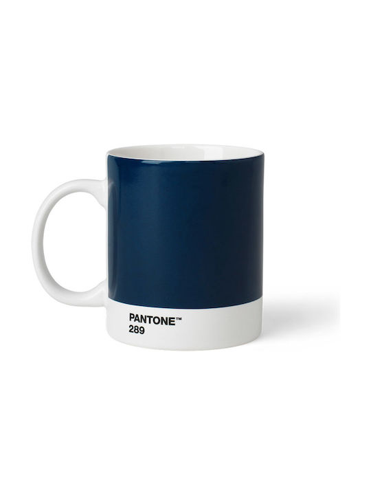 Pantone Lifestyle Cană din Porțelan Dark Blue 375ml 1buc