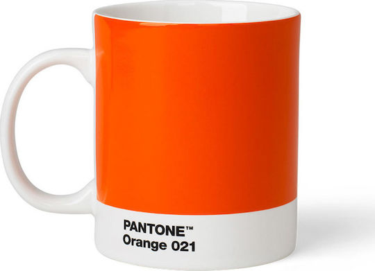 Pantone Lifestyle Mug from Porcelain Orange 375ml