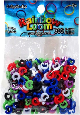 Rainbow Loom Loom C-Clips for Children 8++ Years