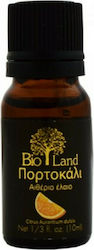 Bio Land Βιολογικό Αιθέριο Έλαιο Πορτοκάλι 10ml
