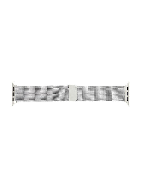 Handodo Loop Magnetic Stainless Steel Λουράκι Ασημί (Apple Watch 44/45/46mm/Ultra 49mm)