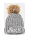 Mayoral Kids Beanie Knitted Gray