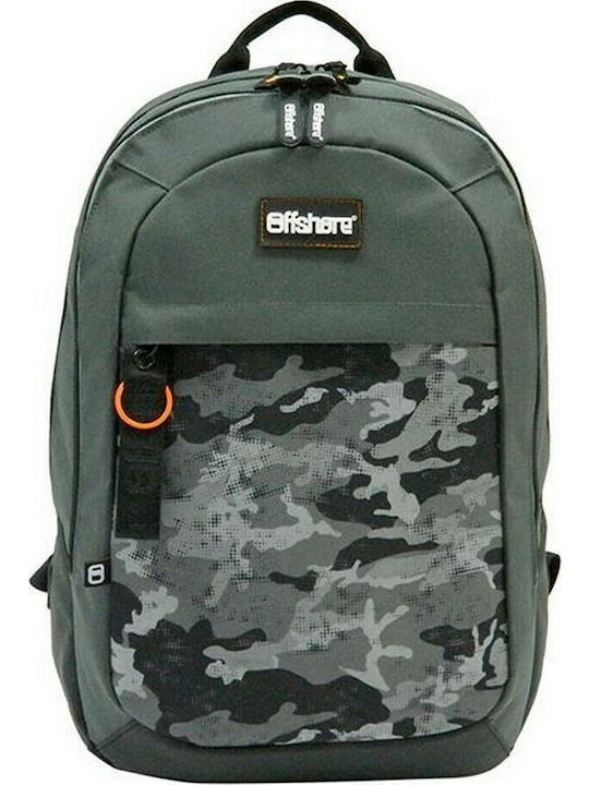 Bagtrotter Offshore Army School Bag Backpack Junior High-High School in Green color