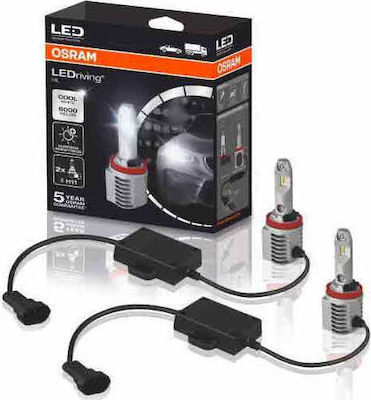 Osram Lămpi Autoturismului LEDriving H11 LED 6000K Alb rece 12V 55W 2buc