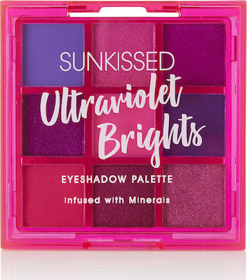 Sunkissed Ultraviolet Bright Eyeshadow Palette