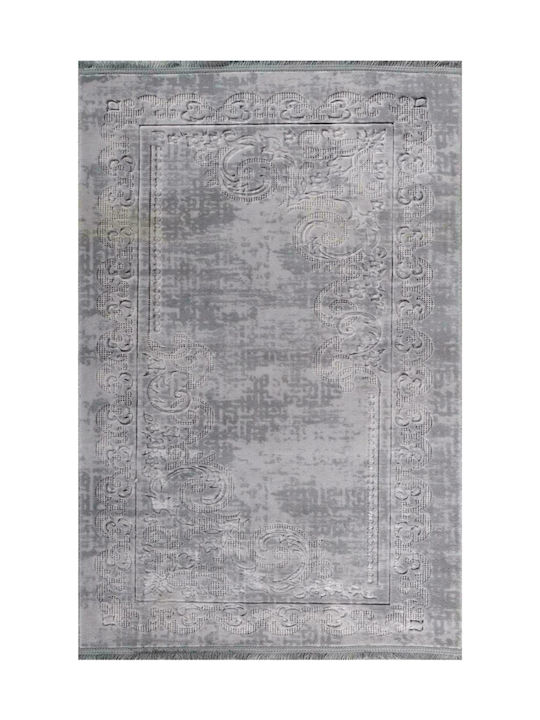 Tzikas Carpets 25163-096 Living Deluxe Χαλί Ορθογώνιο Γκρι